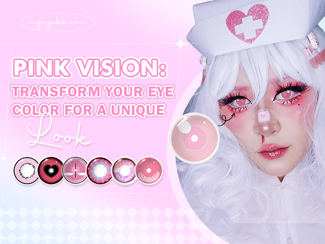 Pink Vision: Transform Your Eye Color for a Unique Look