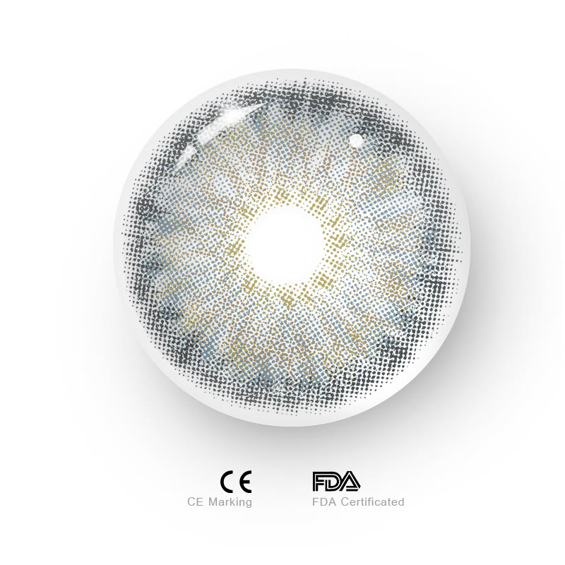 MYEYEBB Petite Iris Blue Prescription Colored Contact Lenses丨Monthly - image 7
