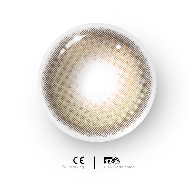 MYEYEBB Dream Bubble Brown Prescription Colored Contact Lenses - image 7