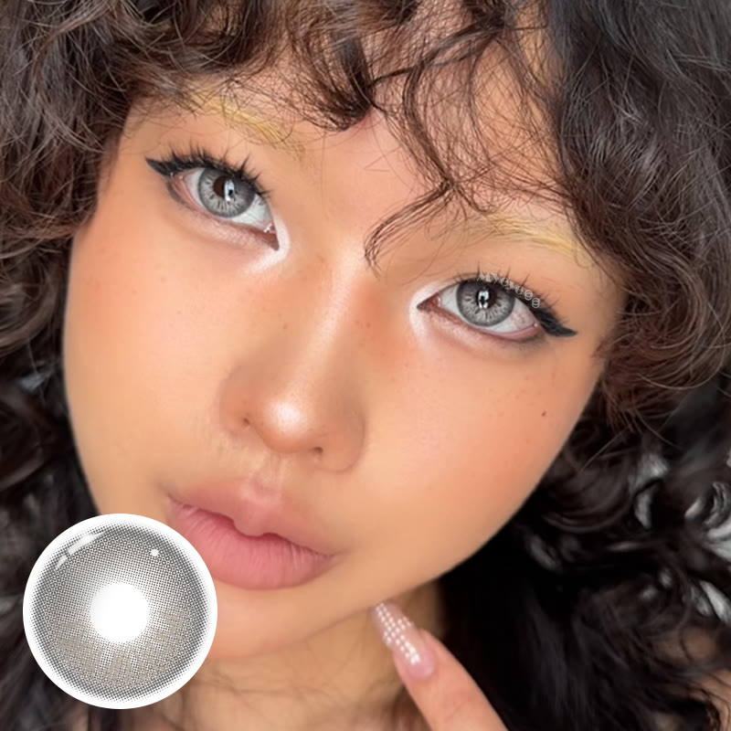 MYEYEBB Sunset Grey Colored Contact Lenses - image 3