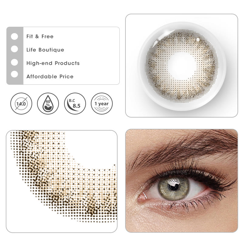 MYEYEBB Sydney Brown Prescription Colored Contact Lenses - image 5