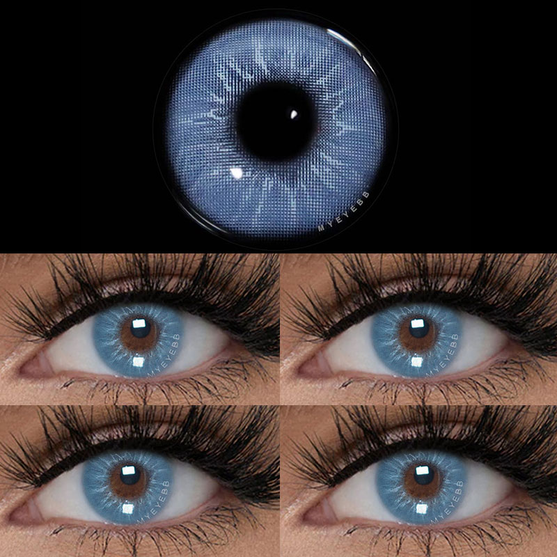 MYEYEBB Eros Blue Prescription Colored Contact Lenses - image 11