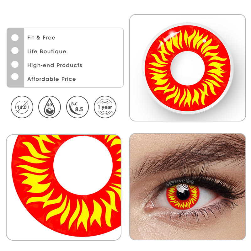 MYEYEBB Wolf Eyes Cosplay Colored Contact Lenses-MYEYEBB