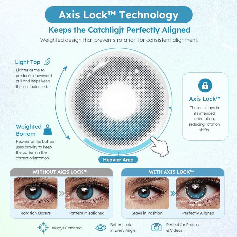 MYEYEBB Moonstone Blue Colored Contact Lenses | 1 Day-10 Pcs - image 8