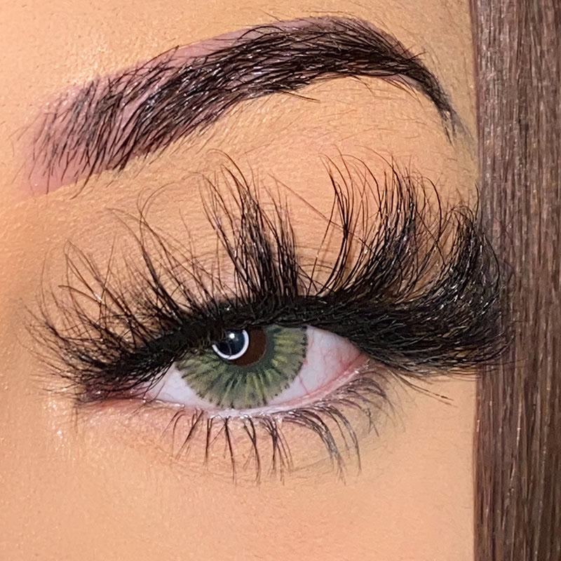 MYEYEBB Van Gogh Green Prescription Colored Contact Lenses-MYEYEBB