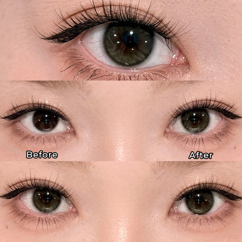 MYEYEBB Bare Olive Colored Contact Lenses | 6 Months - image 3