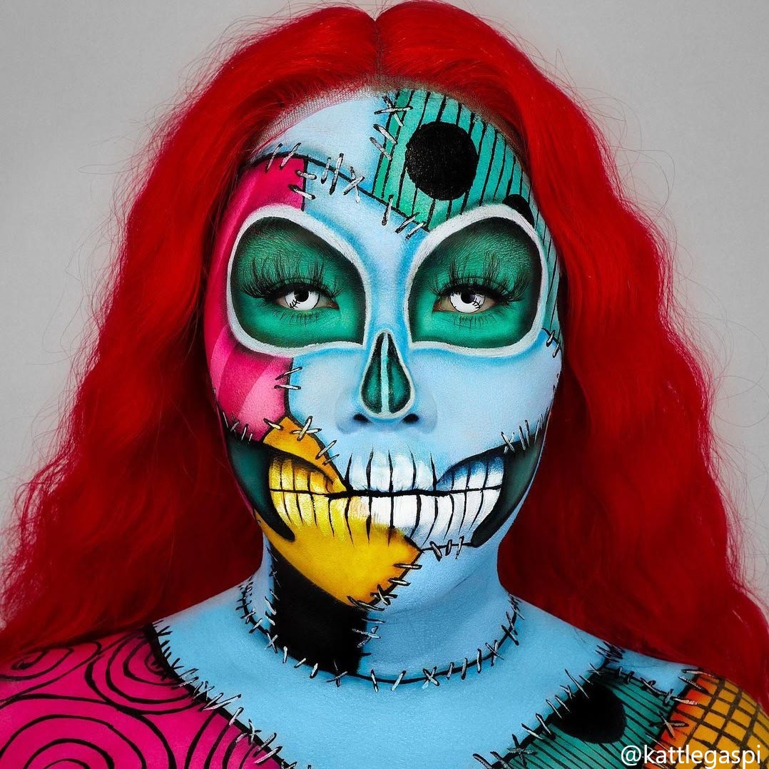 MYEYEBB Stitched Mummy Prescription Cosplay Colored Contact Lenses - image 3