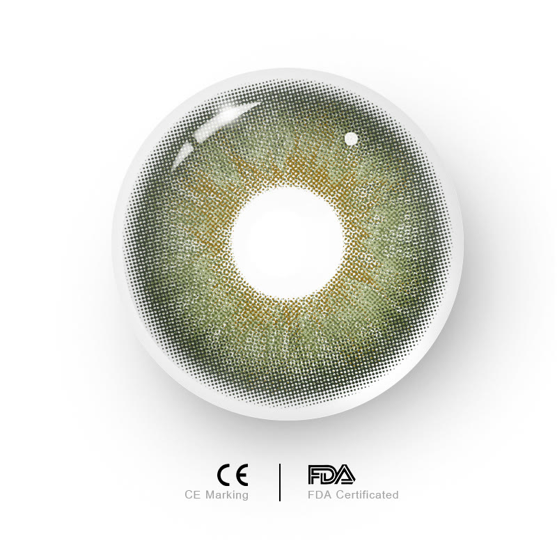 MYEYEBB Dew Green Colored Contact Lenses - image 7