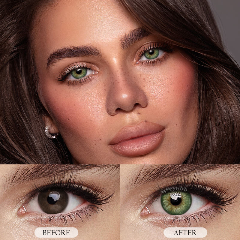 MYEYEBB Dew Green Colored Contact Lenses - image 5