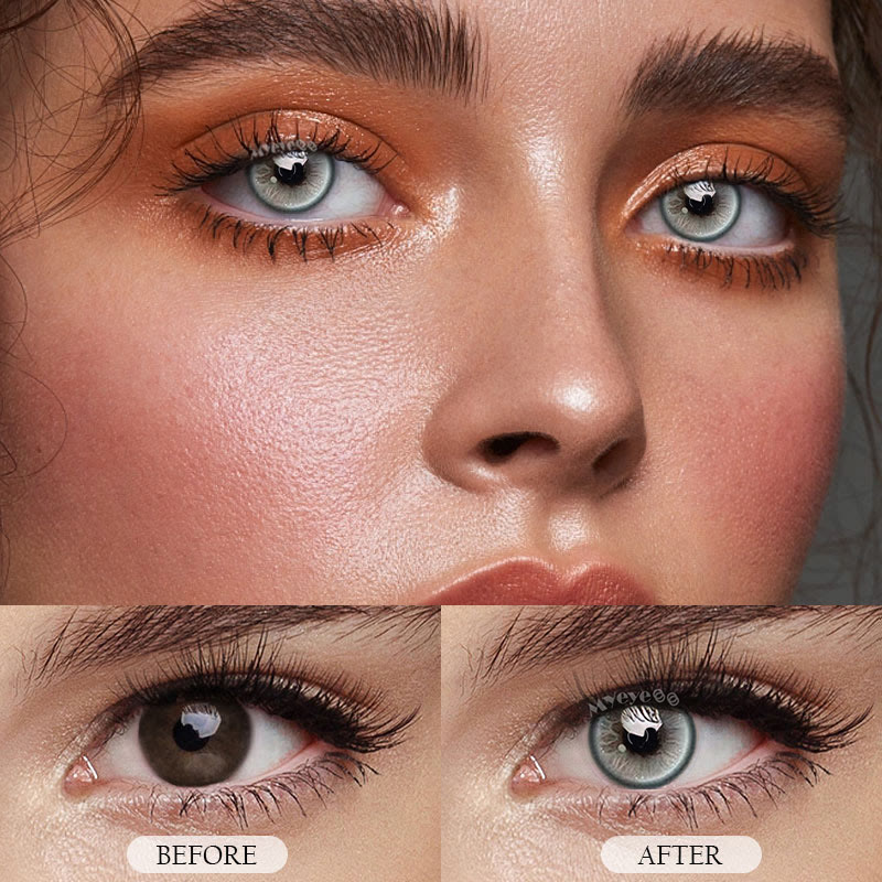 MYEYEBB Viva Blue Prescription Colored Contact Lenses - image 4