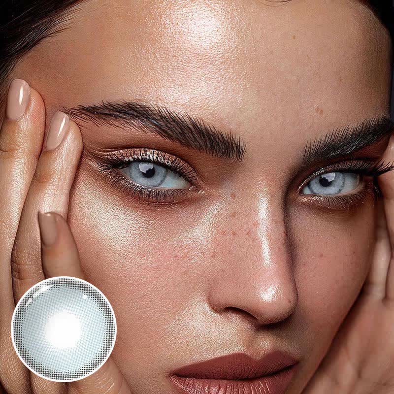 MYEYEBB Jiggle Ring Blue Prescription Colored Contact Lenses - image 2