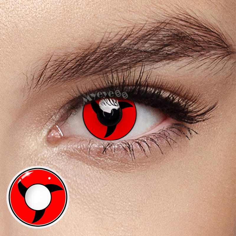 MYEYEBB Sharingan Cosplay Colored Contact Lenses-MYEYEBB