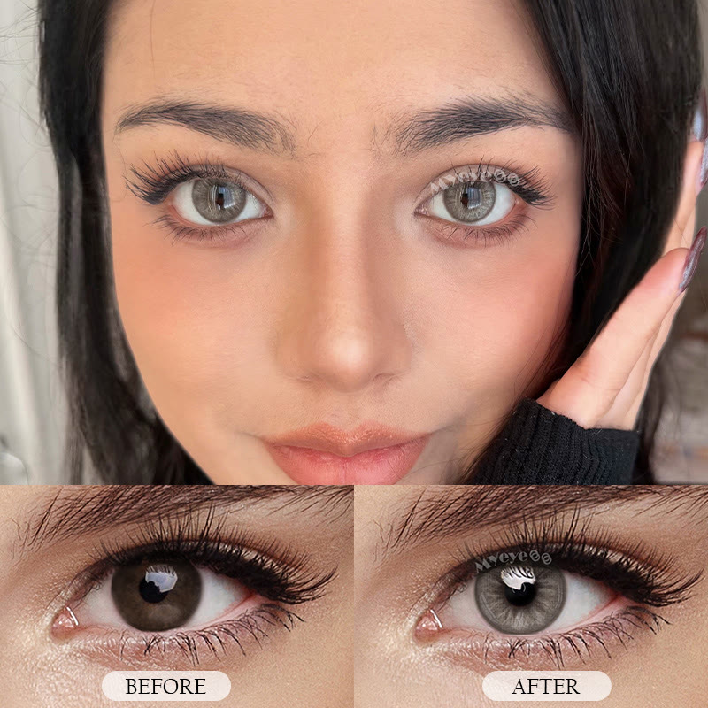 MYEYEBB Genetic Grey Colored Contact Lenses - image 5