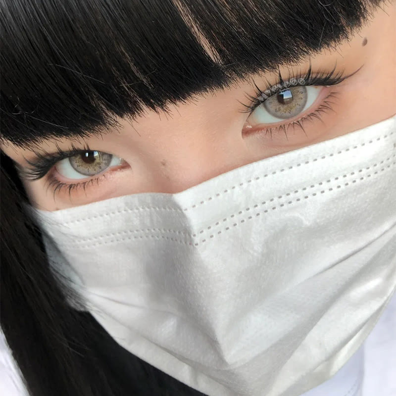 MYEYEBB Tyrande Grey Colored Contact Lenses-MYEYEBB