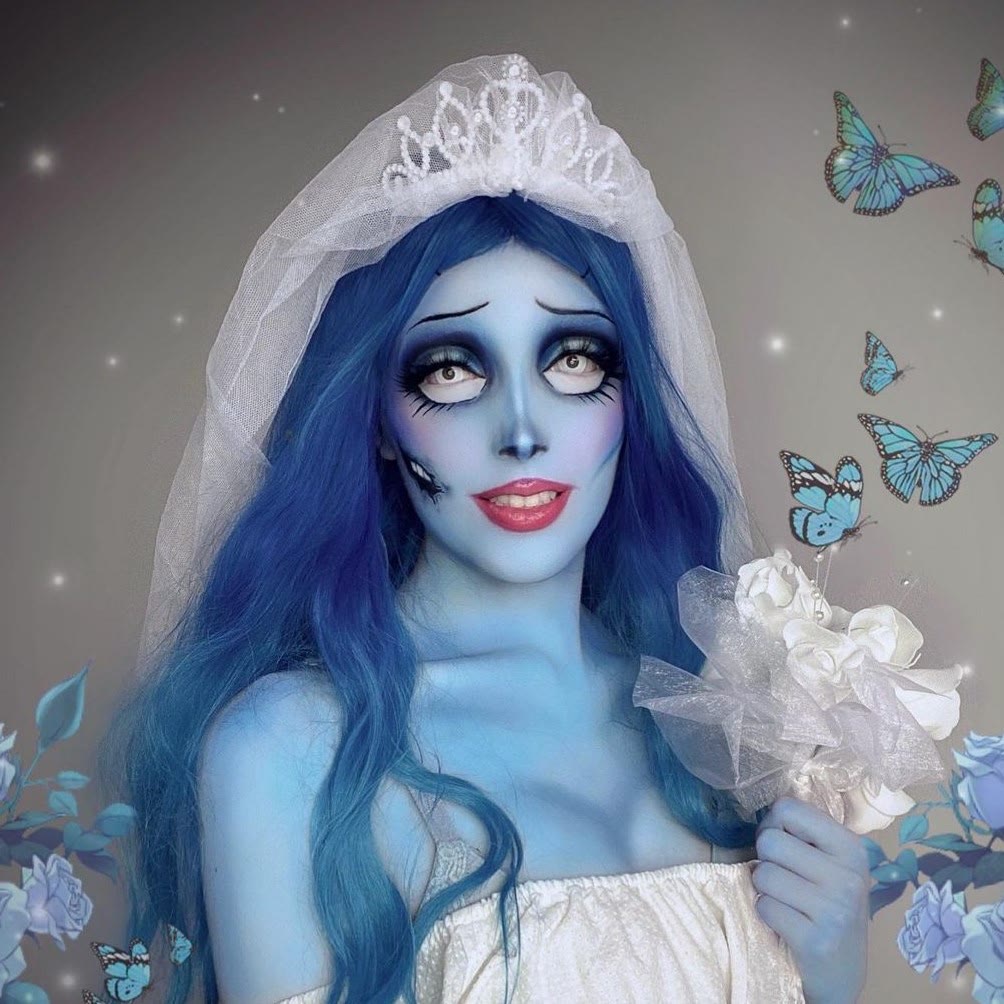 MYEYEBB White Block Prescription Cosplay Colored Contact Lenses - image 6