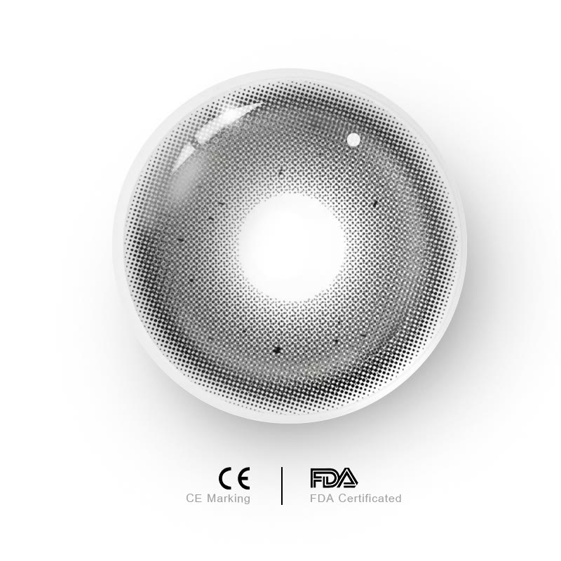 MYEYEBB Dusty Grey Colored Contact Lenses | 6 Months - image 11