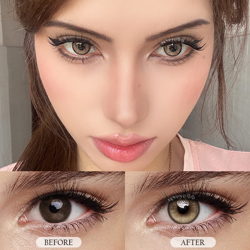MYEYEBB Native Brown Colored Contact Lenses - image 7