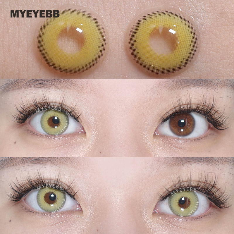 MYEYEBB Siren Green Prescription Colored Contact Lenses - image 7