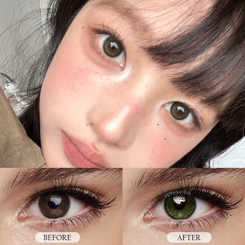MYEYEBB Bare Olive Colored Contact Lenses | 6 Months - image 4