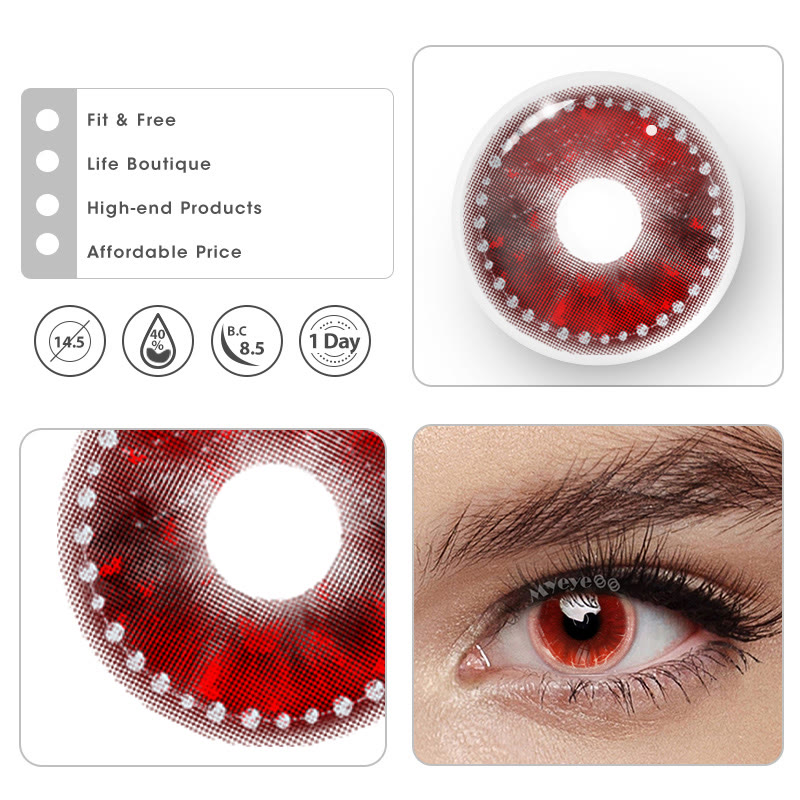MYEYEBB Infernal Vow Cosplay Colored Contact Lenses丨1 Day - image 6