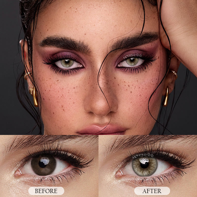 MYEYEBB Abyssal Brown Prescription Colored Contact Lenses - image 5