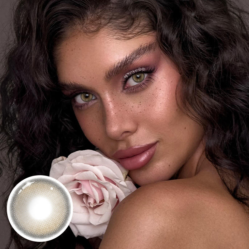 MYEYEBB Butter Hazel Brown Colored Contact Lenses - image 5