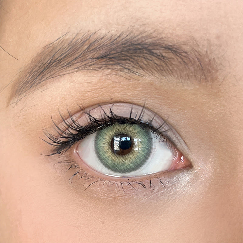 【中古】 Eyes Wide Open OliviaBroadfield MYEYEBB Oxford Green Colored Contact Lenses