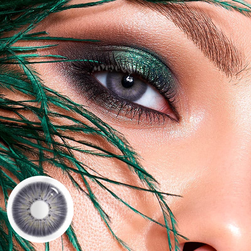 MYEYEBB New York III Violet Prescription Colored Contact Lenses-MYEYEBB