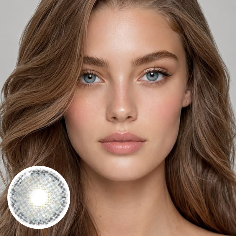 MYEYEBB Pro Petite Iris Blue Prescription Colored Contact Lenses丨Monthly - image 5