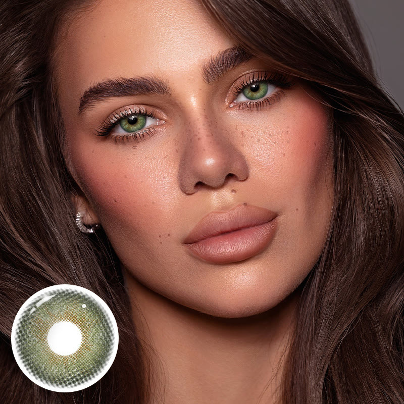 MYEYEBB Dew Green Colored Contact Lenses - image 4