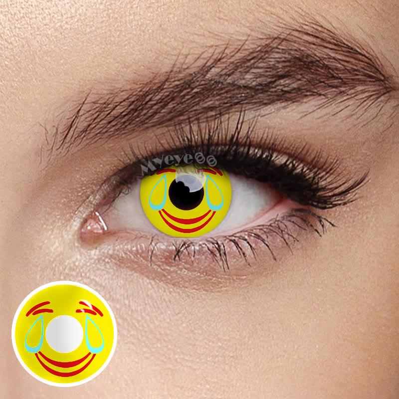 MYEYEBB Joker Prescription Cosplay Colored Contact Lenses -MYEYEBB