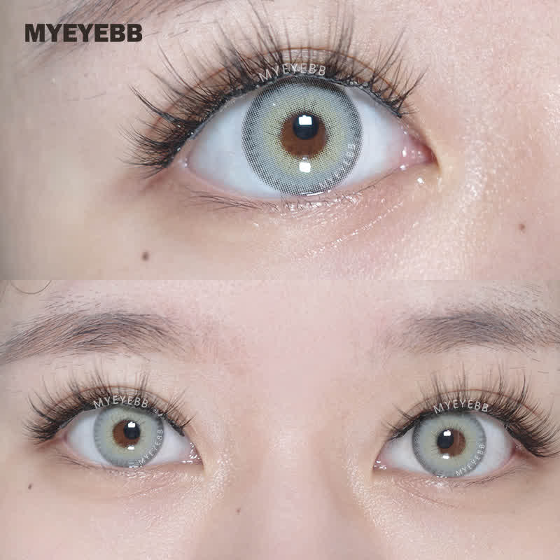MYEYEBB Siren Blue Prescription Colored Contact Lenses - image 5