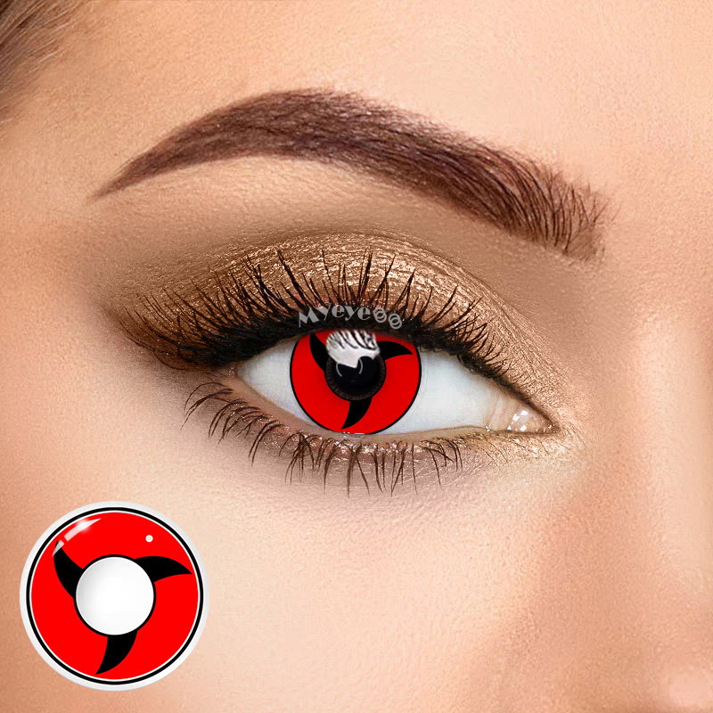 MYEYEBB Sharingan Cosplay Colored Contact Lenses-MYEYEBB