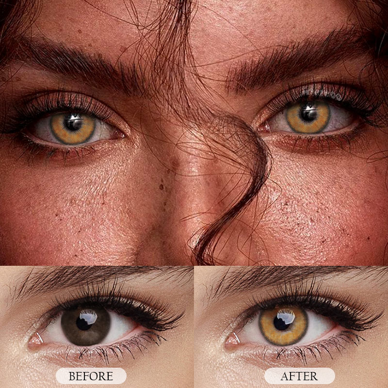 MYEYEBB Silvana Brown Prescription Colored Contact Lenses - image 8