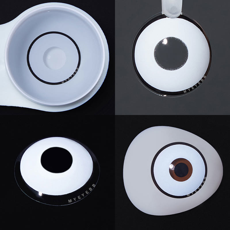 MYEYEBB White Manson Prescription Cosplay Colored Contact Lenses - image 13