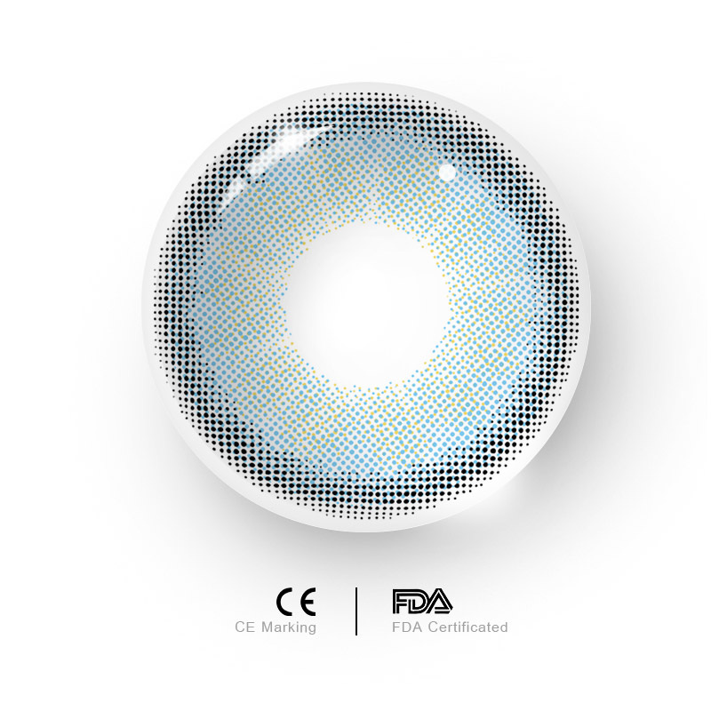 MYEYEBB Moonbeam I Blue Tomorrowland N1 Prescription Colored Contact Lenses - image 8