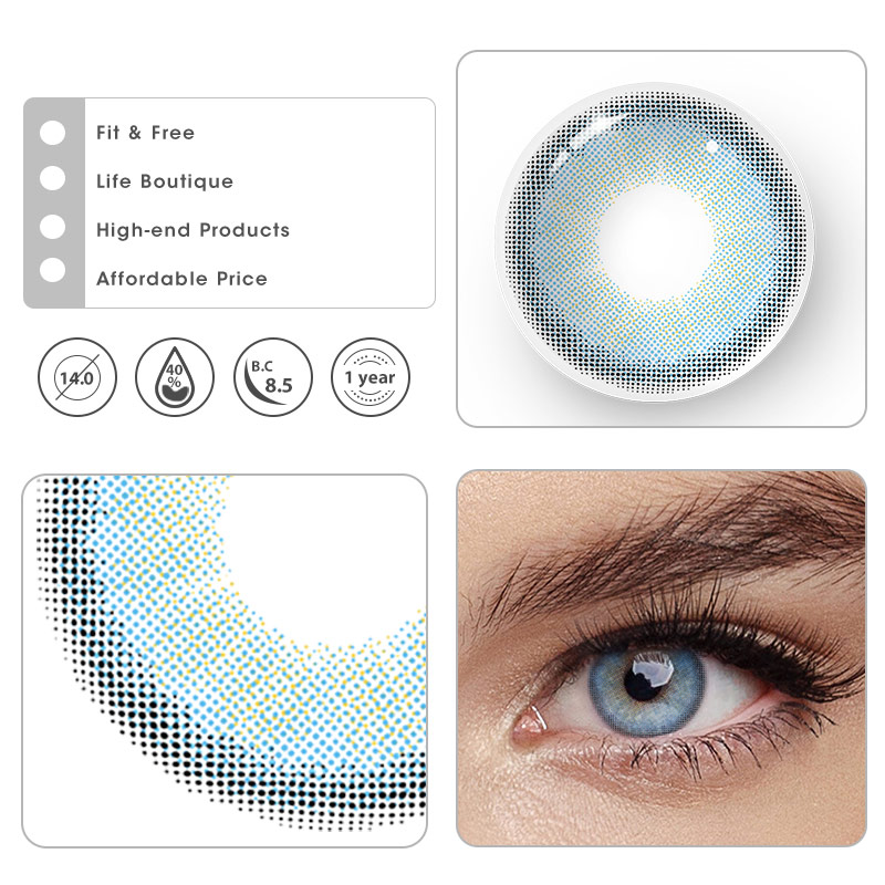 MYEYEBB Moonbeam I Blue Tomorrowland N1 Prescription Colored Contact Lenses - image 7