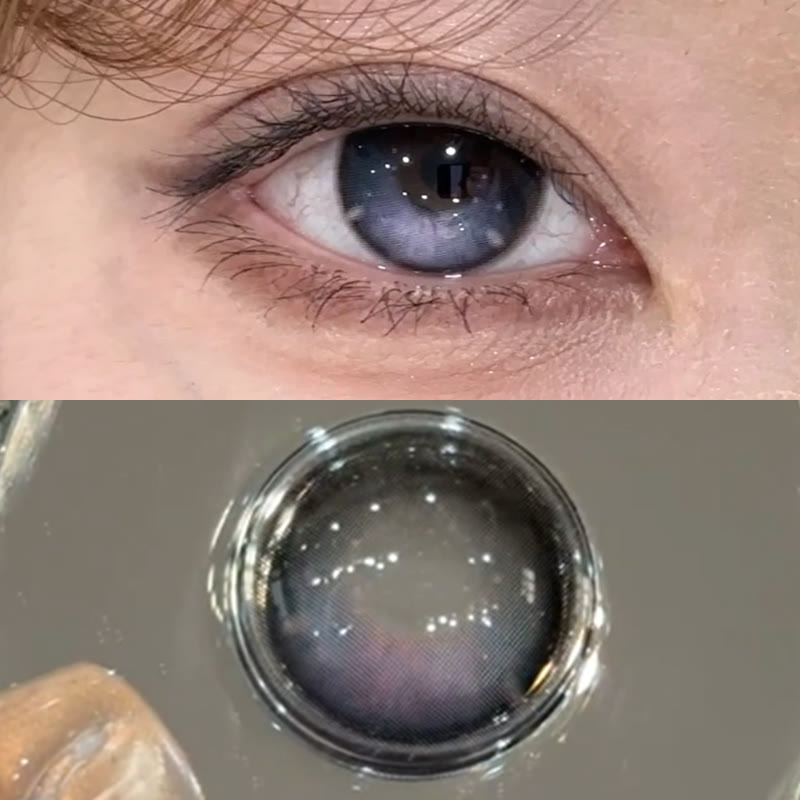 MYEYEBB Radiant Violet Colored Contact Lenses | 1 Day-10 Pcs - image 3