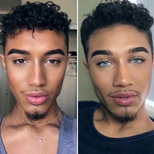 MYEYEBB Hid II Topazio Prescription Men Colored Contact Lenses - image 4