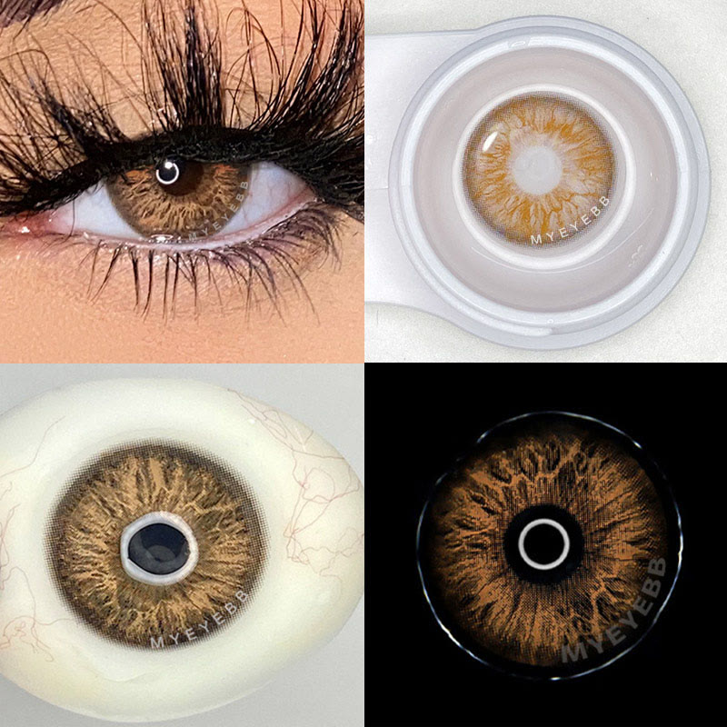 MYEYEBB Nordic DNA Brown Colored Contact Lenses - image 4