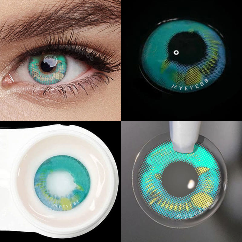 MYEYEBB Makomo Prescription Cosplay Colored Contact Lenses -MYEYEBB