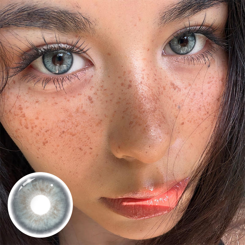 MYEYEBB Coastal Blue Colored Contact Lenses | 6 Months - image 3