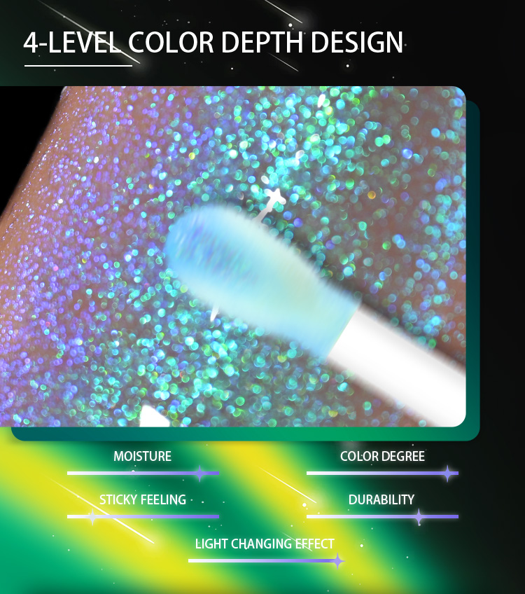 CHARMACY Colorful Moisturizing and delicate lip glaze 