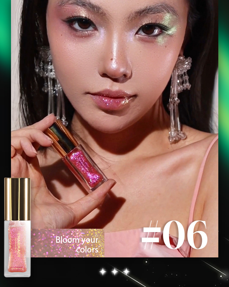 CHARMACY Colorful Moisturizing and delicate lip glaze 