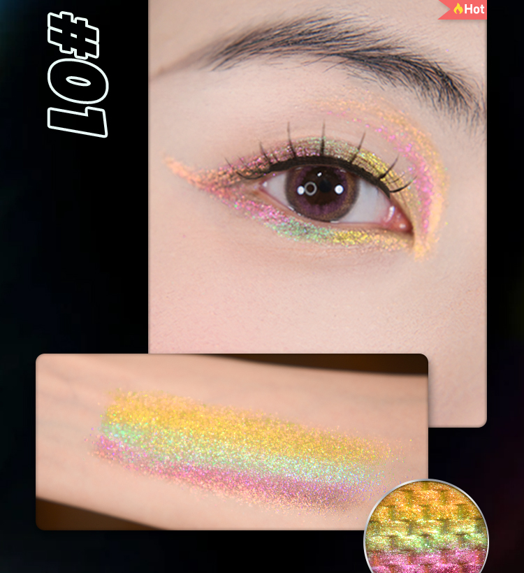 Chameleon Diamond Rainbow Eyeshadow