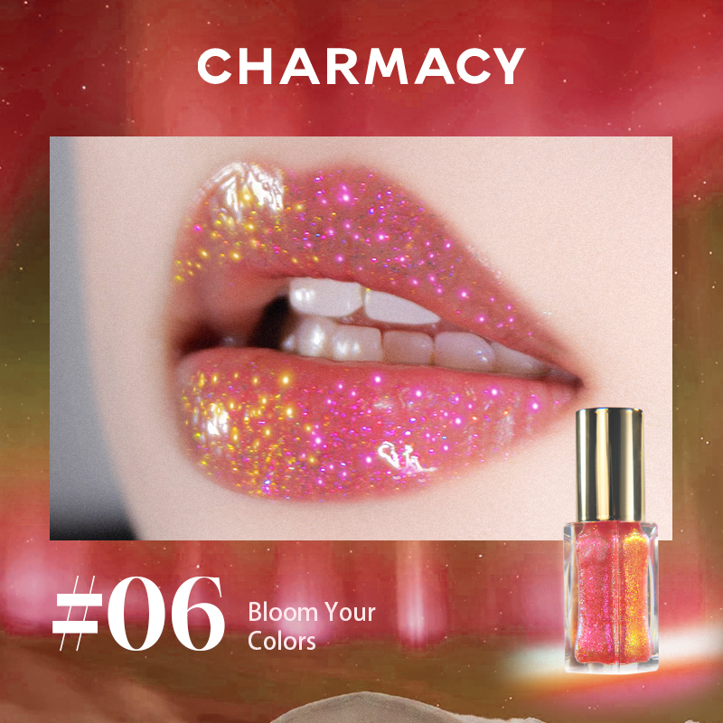 CHARMACY Colorful Moisturizing and delicate lip glaze 
