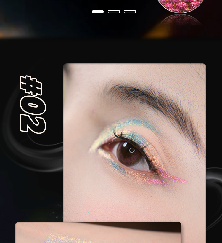 Chameleon Diamond Rainbow Eyeshadow