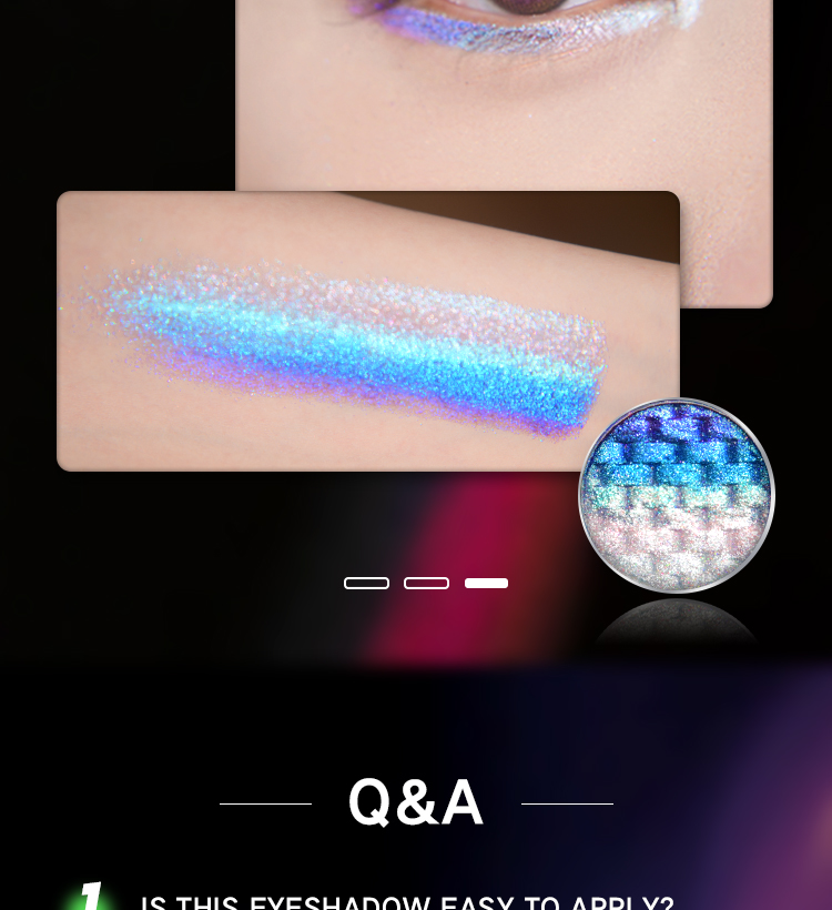 Chameleon Diamond Rainbow Eyeshadow