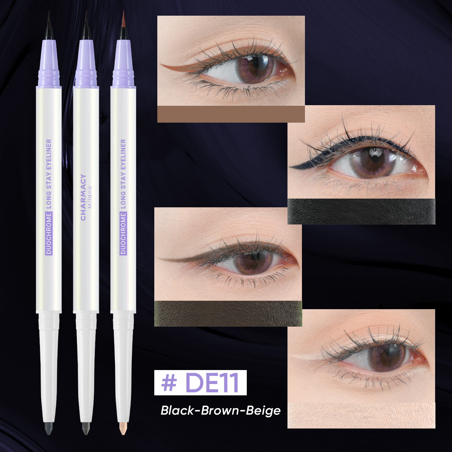 CMC DOUBLE HEADED GEL EYELINER