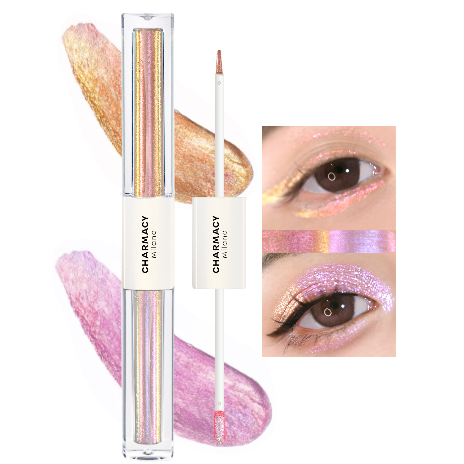 Dual-Ended Liquid Eyeshadow  Eyeliner